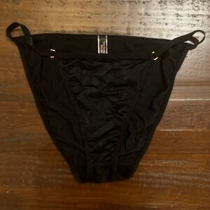 Victoria's Secret Satin String Bikini Panties XL 🖤✨